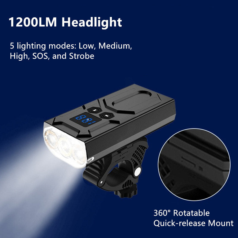 1200LM Ebike Headlight