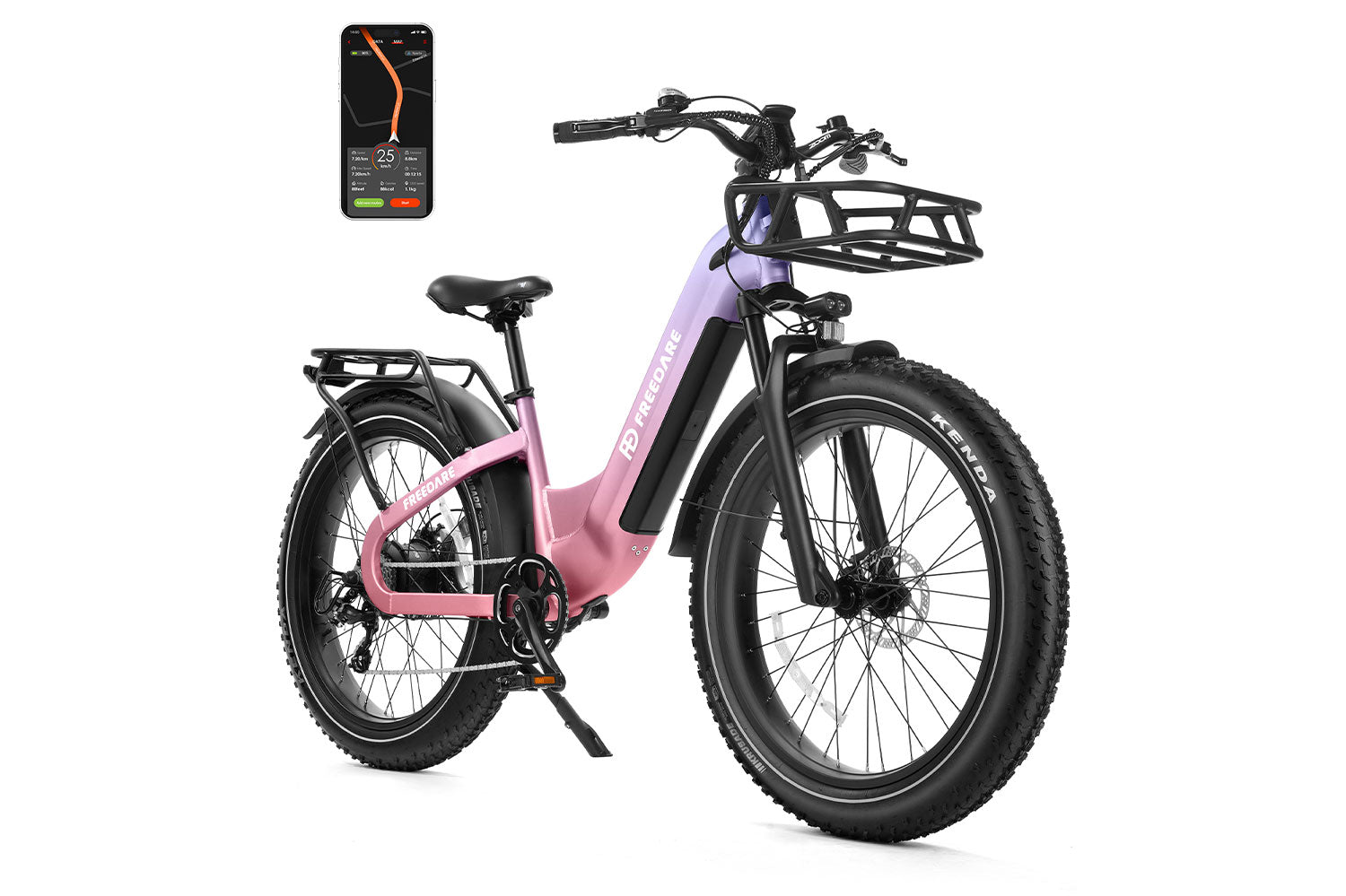 electric bike tire pressure with GPS tracking