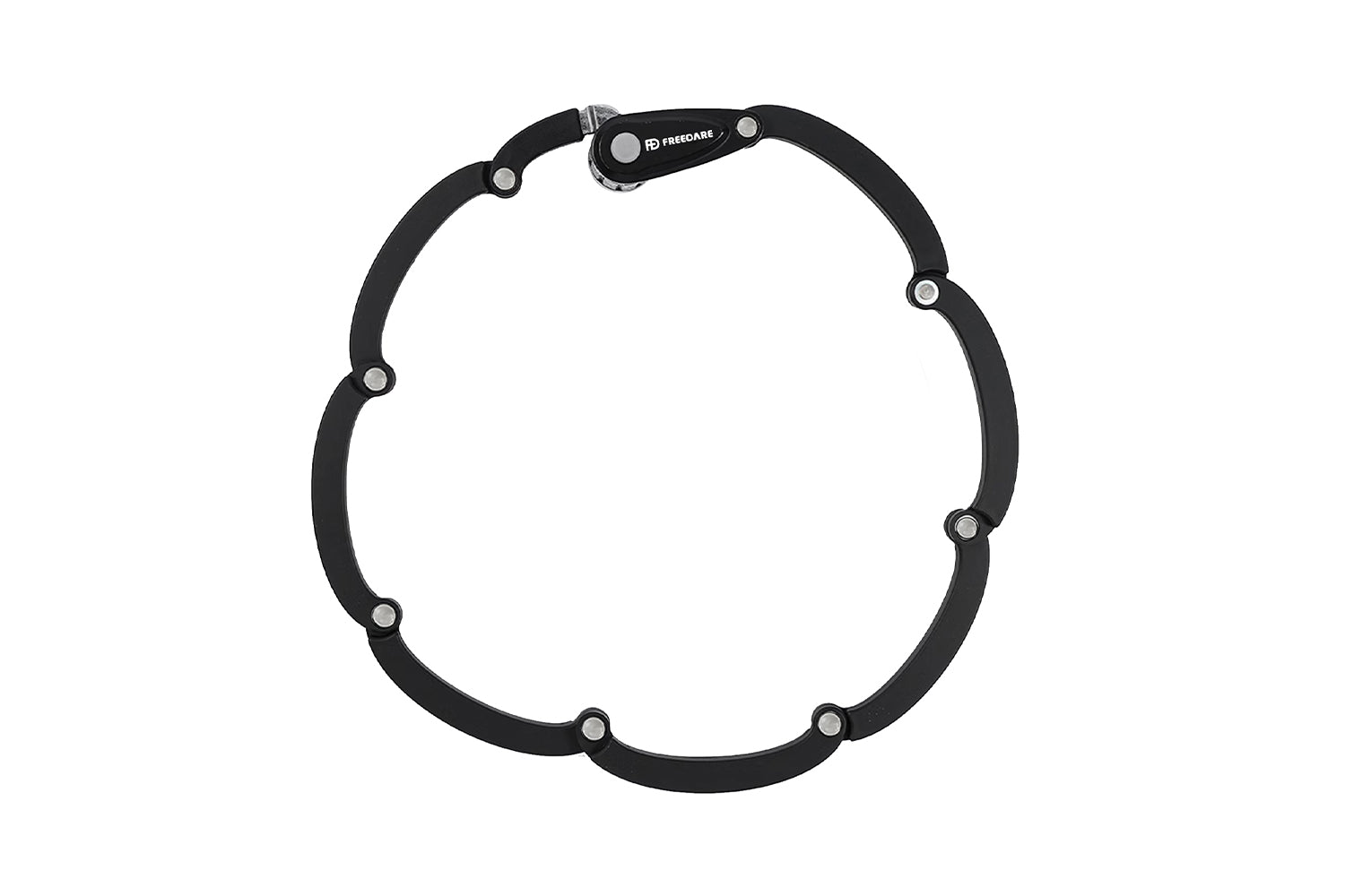 Steel+Acrylonitrile butadiene styrene (ABS) Folding bike lock