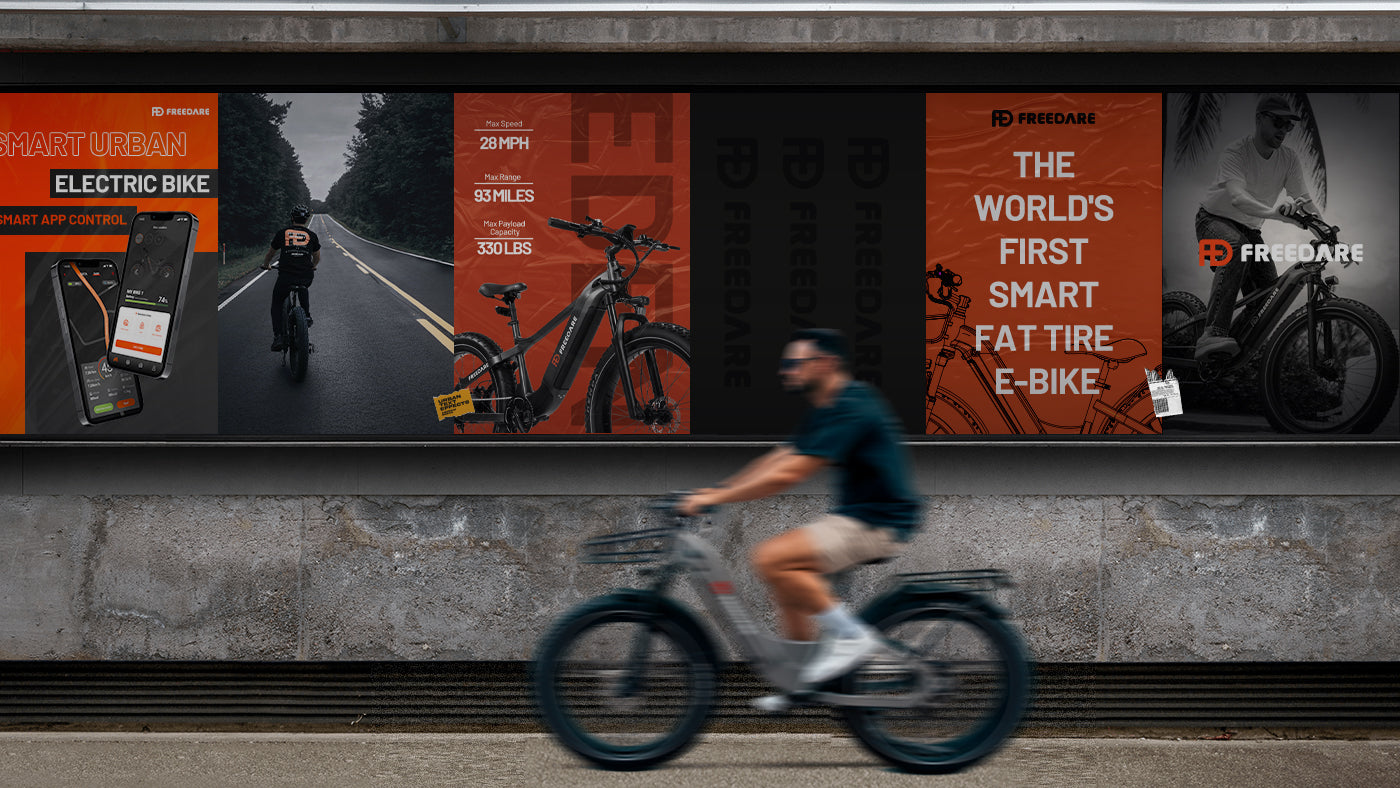 Freedare Electric Bike banner 2 off-road electric bike for adults