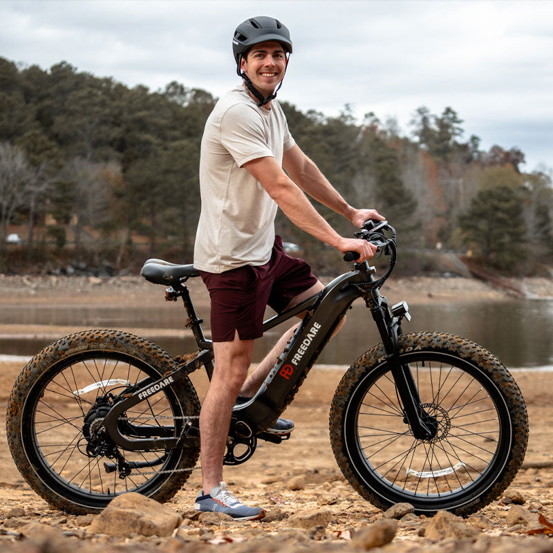 electric full suspension mountain bike