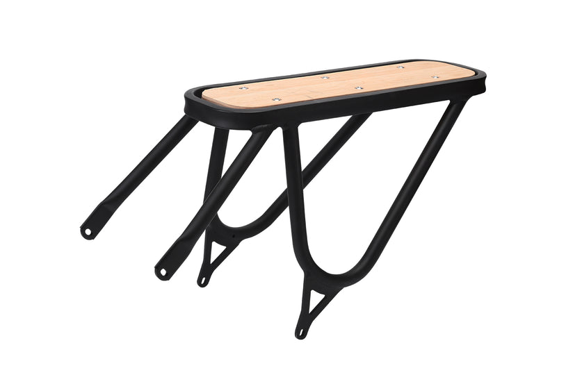 Eoeo Two Rear Rack Rear Rack with Wooden Panels for Extra Cargo – Freedare
