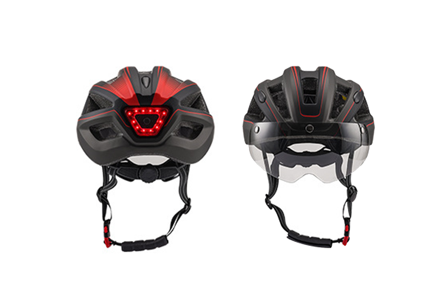 Riding Helmet with Magnetic Goggles