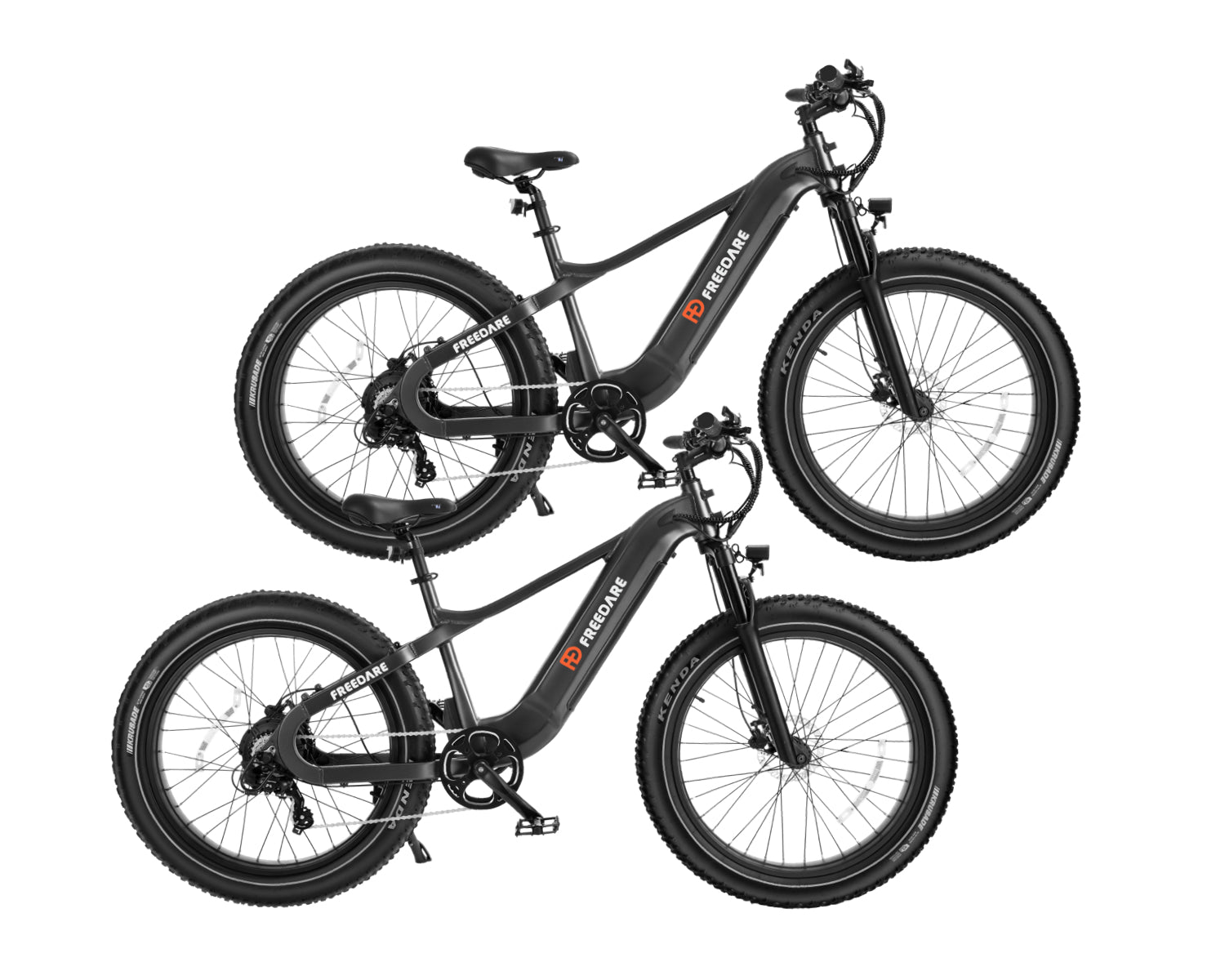 FD Bike Bundle丨Saiga All-Terrain Electric Bike Black