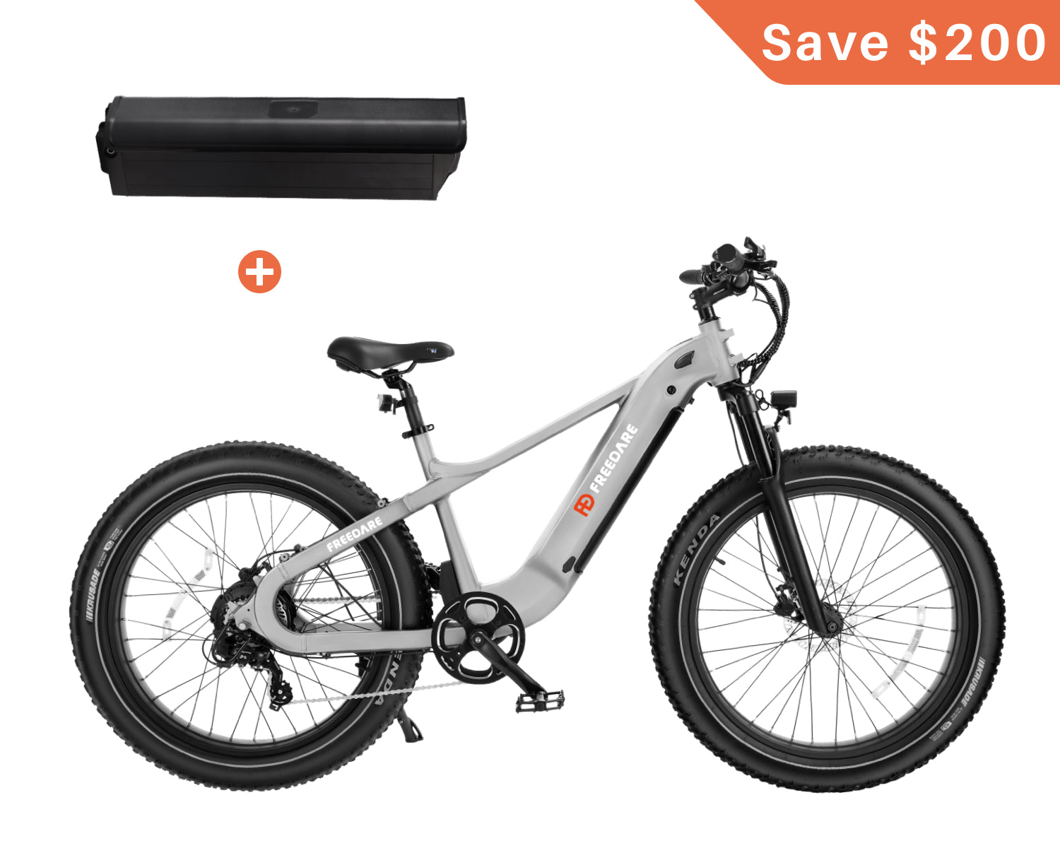 FD Saiga All-terrain Fat Tire Electric Bike丨UL Certified