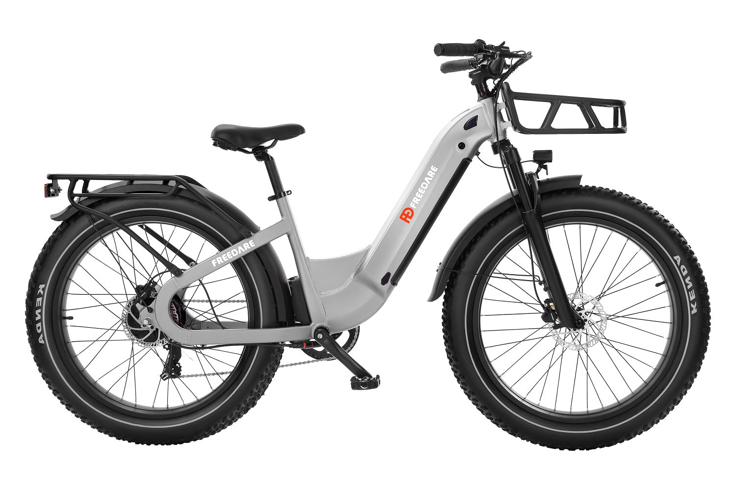 Freedare Eden Step-thru Electric Bike Fat Tire Ebike 750watt